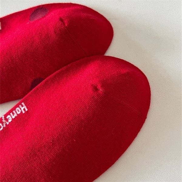  Tất Honey Color tone đỏ 