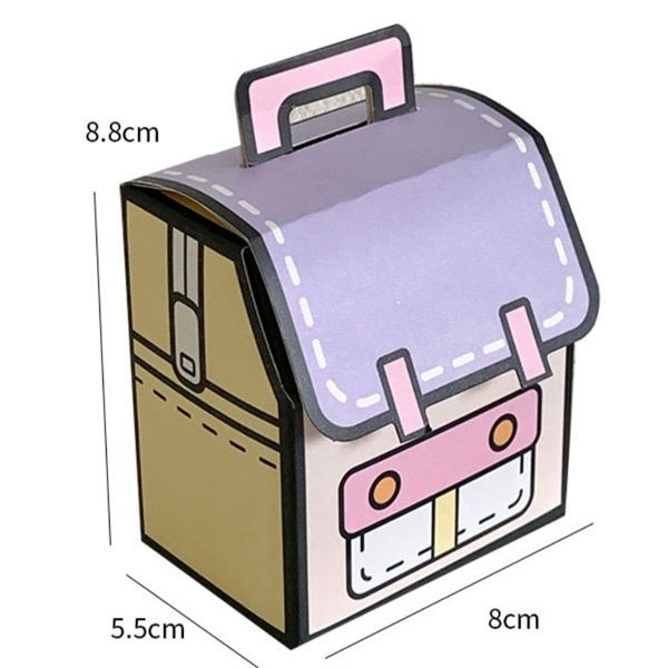  Hộp quà gấp hình balo 