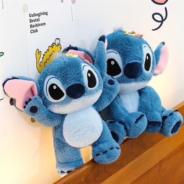  Stitch bông đội hoa 