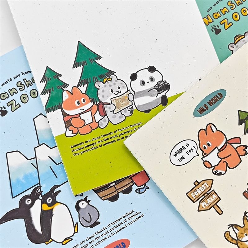  Vở OurStoryBegins Nanshan Zoo A5 44 tờ 