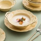  Set bát đĩa hoa vàng 