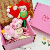  Móc khoá ngựa bông mắt trố hoa 