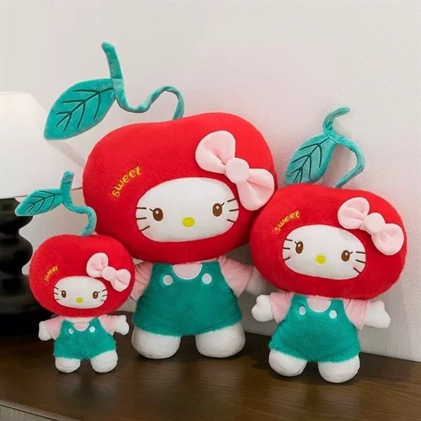  Hello Kitty bông mũ táo 