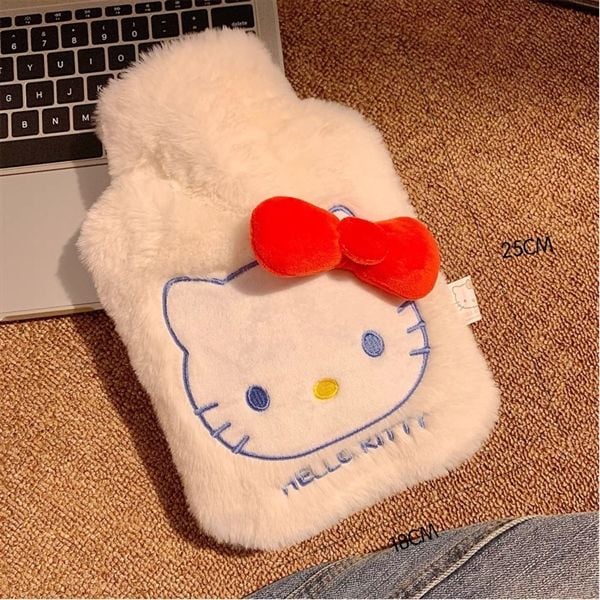  Túi chườm Hello Kitty nơ đỏ 1000ml 