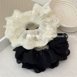  Scrunchies voan đăng ten hoa 