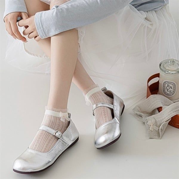  Tất ren nơ MissZuing 