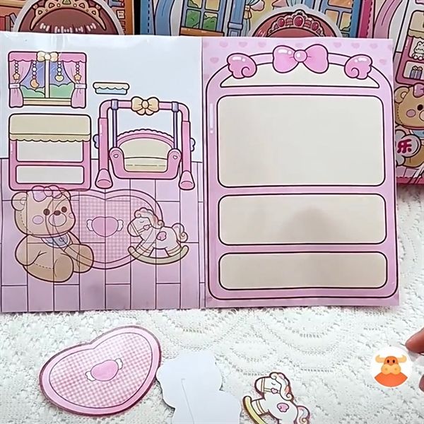  Set làm sổ DIY stylist phòng công chúa Telado 