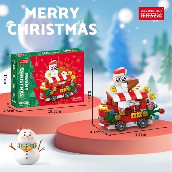  Xếp hình Giáng Sinh hộp nhỡ 