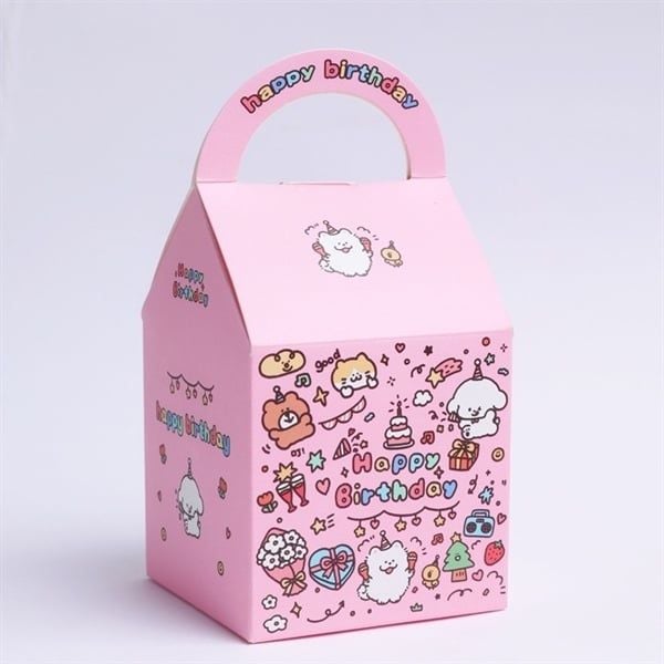  Hộp quà ngôi nhà vuông 8x8x16cm 