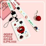  Dây đeo thẻ mèo táo 