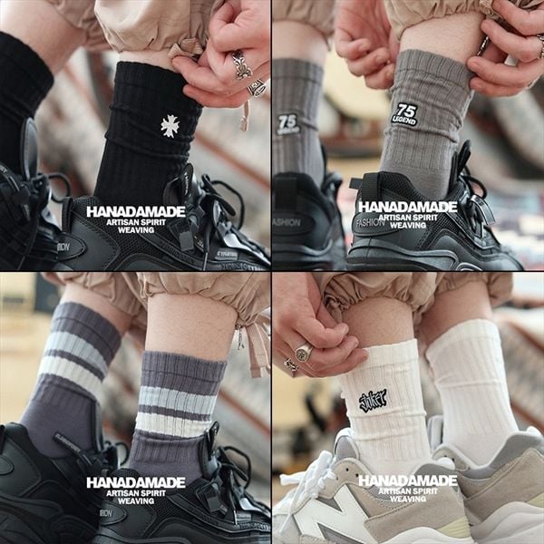  Tất nam thể thao Hanada Sox 
