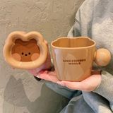  Cốc Line Friends quai tròn 350ml 