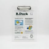  Bảng kẹp tài liệu nhựa trong B.Duck A4 