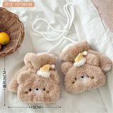  Set khăn găng tay gấu nâu mũ vàng 