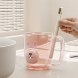  Cốc nhựa đánh răng miệng thú nổi 