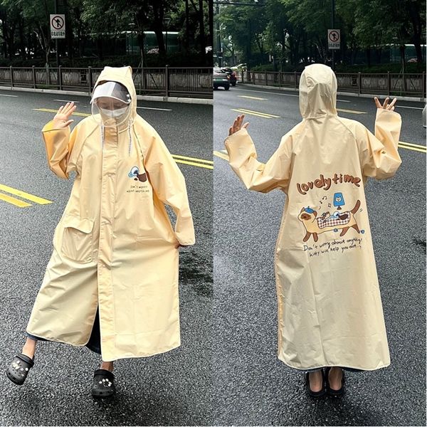  Áo mưa choàng hình dễ thương 