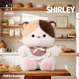  Thú bông đeo yếm ren 20cm 