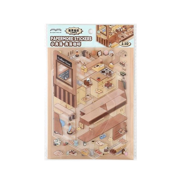  Sticker góc phòng PaperMore chữ nhật 