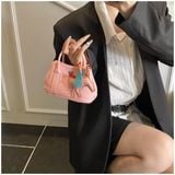  Túi da mini đeo chéo charm ngựa 