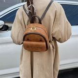  Balo da mini mèo nâu 