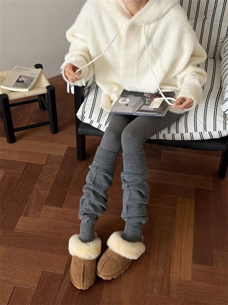  Tất len cao cổ qua gối You Jia Xiu 