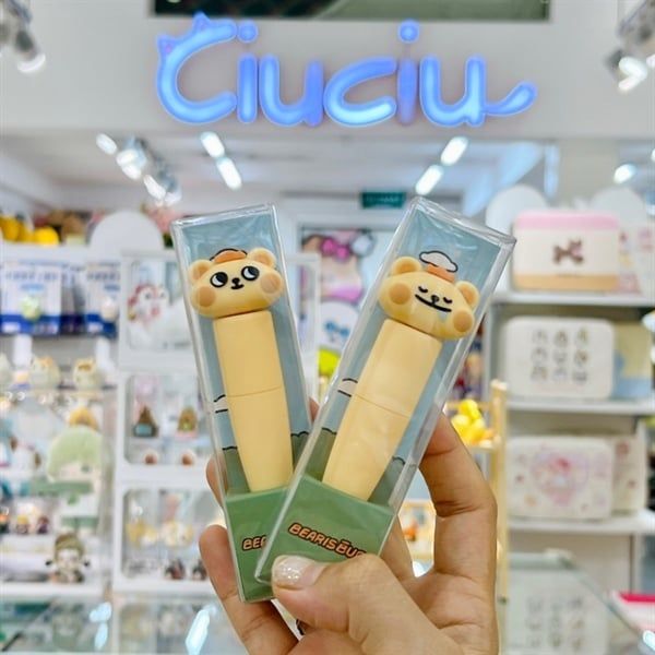  Bút Bear Is Bug hộp kính trong 