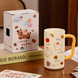  Cốc cún dài quai màu 410ml 