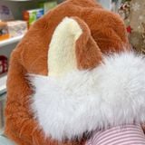  Mũ bông kiêm khăn quàng cổ cáo 