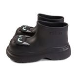  Giày đi mưa mèo mun 