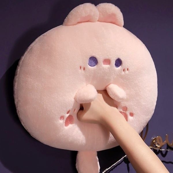  Gối kèm chăn thú dấu chân 40cm 
