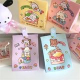  Túi giấy thú gập miệng quai nhựa 14x11cm 