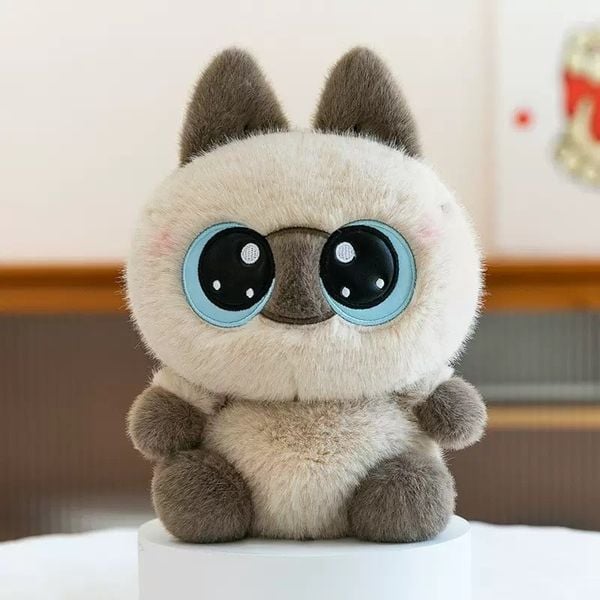  Mèo xiêm bông 23cm 