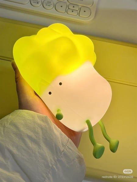  Đèn ngủ bé cải thảo nằm 