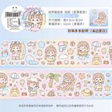  Washi tape Sticker bé gái Telado 