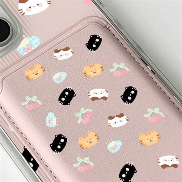  Kẹp thẻ da Magsafe 