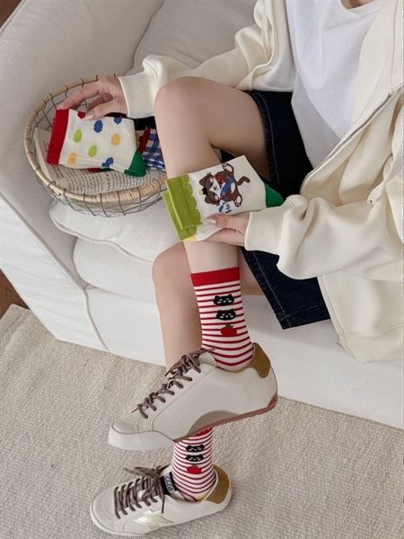  Tất Mekki mèo màu sắc 