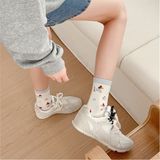  Tất cún tone xanh Alice & Andy 