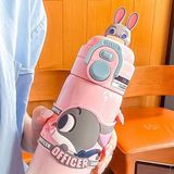  Bình giữ nhiệt Zootopia 2 kiểu uống 500ml 