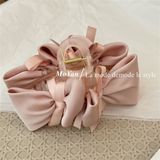  Kẹp càng cua nơ cánh phồng mix nơ mảnh 