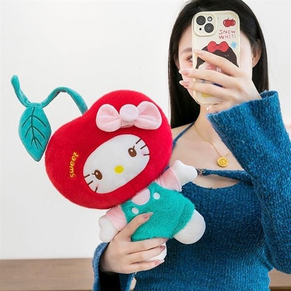  Hello Kitty bông mũ táo 
