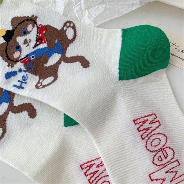  Tất Mekki mèo màu sắc 