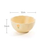  Set bát đĩa hoa vàng 