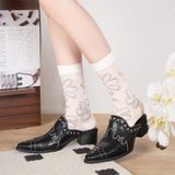  Tất DAMAHOOV hoa vẽ 