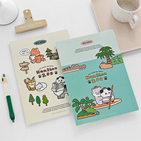  Vở OurStoryBegins Nanshan Zoo A5 44 tờ 
