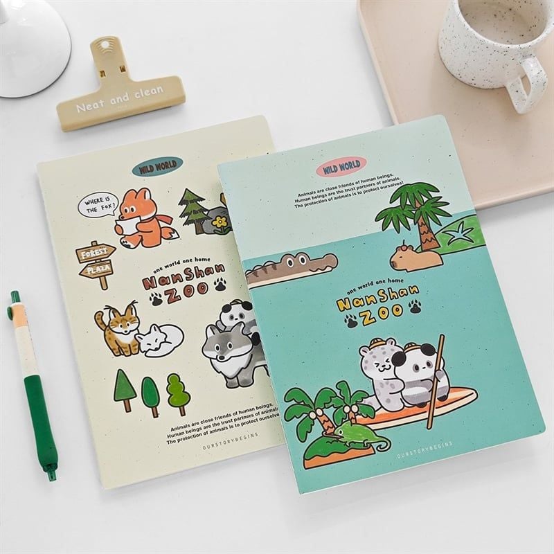  Vở OurStoryBegins Nanshan Zoo A5 44 tờ 