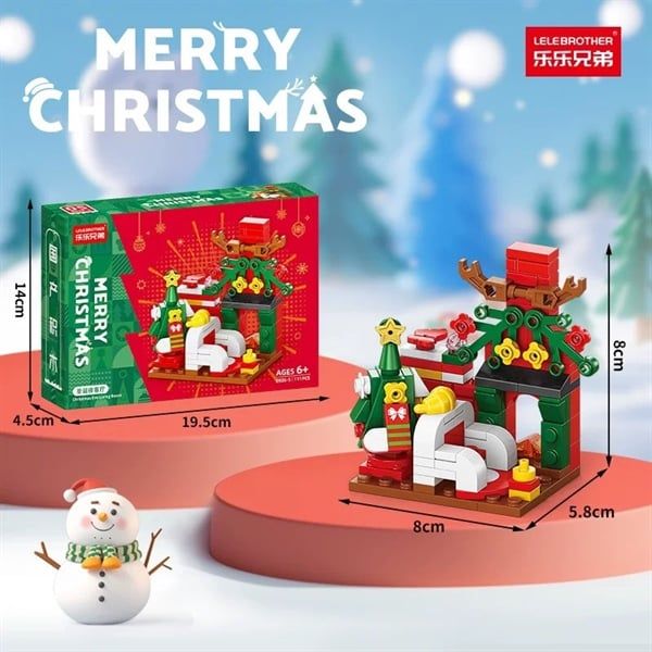  Xếp hình Giáng Sinh hộp nhỡ 