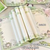  Sổ mèo táo xanh A5 bìa cứng 