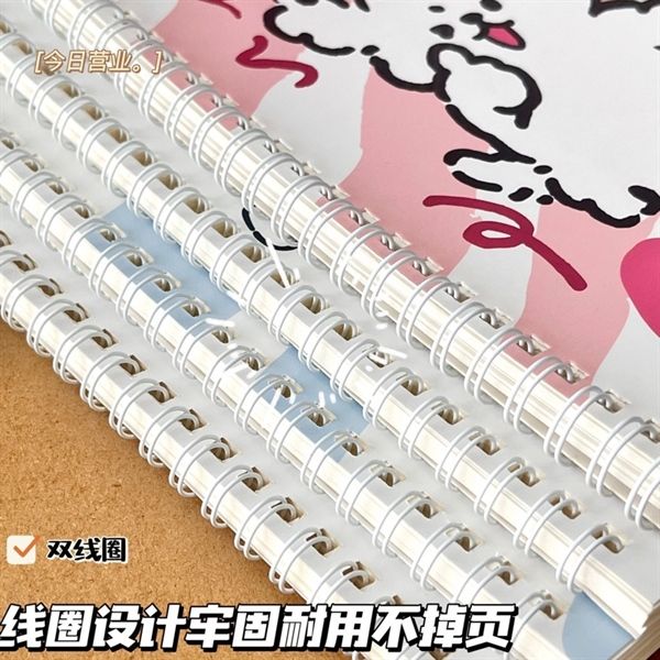  Sổ lò xo cún biểu cảm A5 