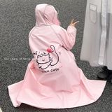  Áo mưa choàng hình dễ thương 