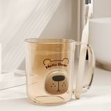  Cốc nhựa đánh răng miệng thú nổi 